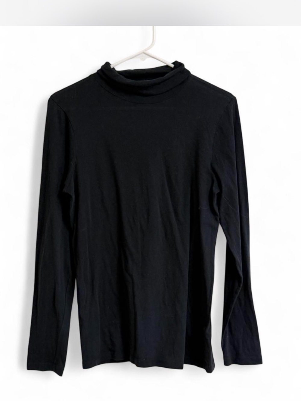 J. Crew Black Long Sleeve Turtleneck Top
